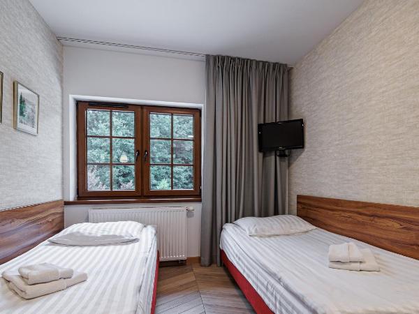 Leśne Patio : photo 7 de la chambre grande chambre double avec salle de bains