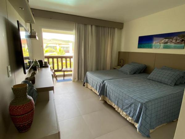 Buzios Beach Resort Super Luxo Residencial 2501 e 2502 : photo 6 de la chambre chambre deluxe double ou lits jumeaux