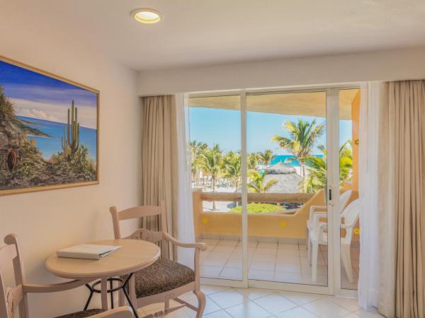 Posada Real Los Cabos : photo 5 de la chambre hébergement avec 2 lits doubles - vue partielle sur océan