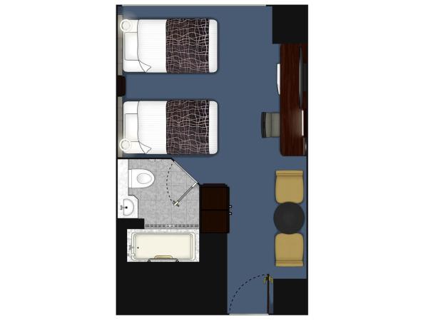 APA Hotel Kyoto Gion Excellent : photo 8 de la chambre chambre lits jumeaux deluxe