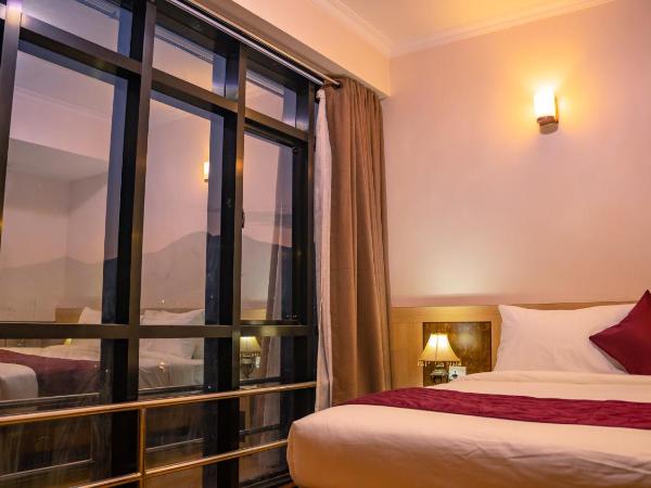 Drishya Hotel : photo 9 de la chambre deluxe twins room with mountain and city view