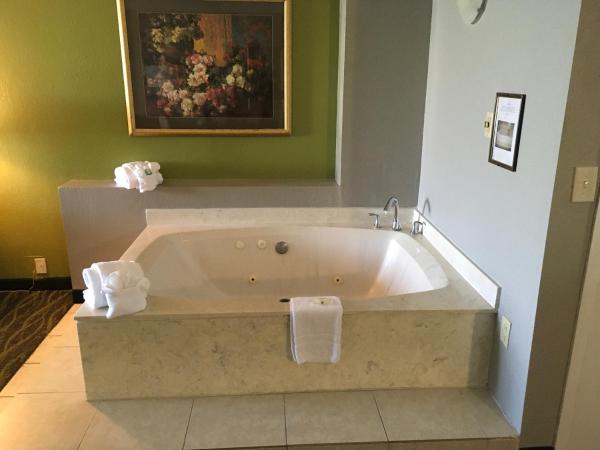 Quality Inn & Suites Winter Park Village Area : photo 10 de la chambre suite lit king-size avec jacuzzi - non-fumeurs