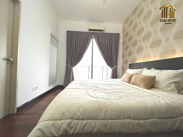 Attic Home Melaka Silverscape Residence & Jonker : photo 7 de la chambre luxury family 2 bedroom suite (private bathtub and sea view)