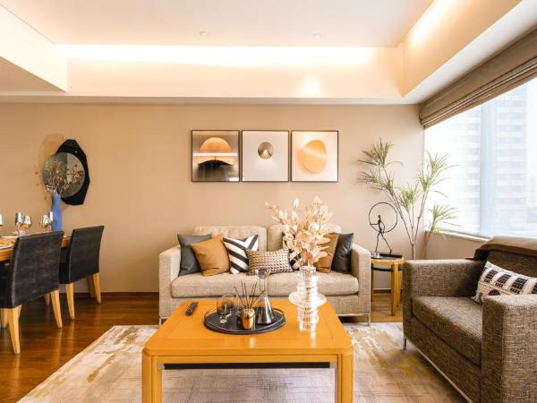 Shanghai Centre Serviced Apartment : photo 4 de la chambre appartement 3 chambres (petit-déjeuner inclus)