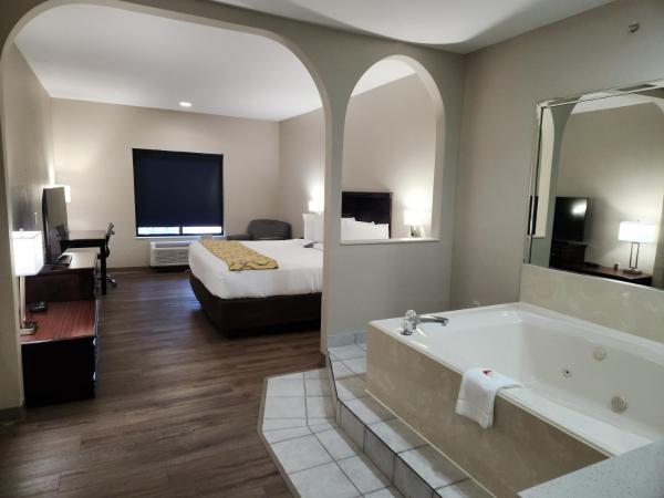 Baymont by Wyndham Houston Brookhollow : photo 2 de la chambre suite lit king-size avec jacuzzi - non-fumeurs
