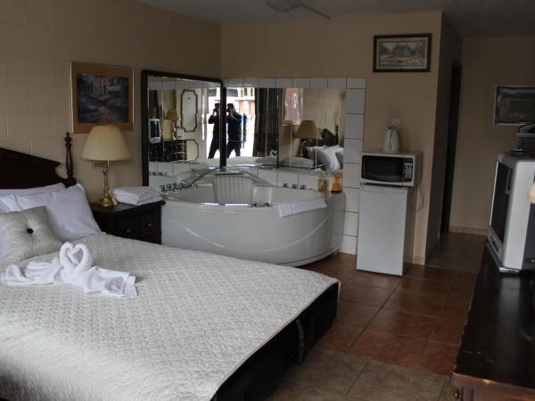 Ritz Inn Niagara : photo 9 de la chambre suite lune de miel avec baignoire spa et cheminée