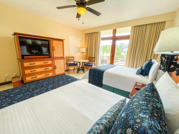 Pierre Mundo Imperial Riviera Diamante Acapulco : photo 4 de la chambre chambre double supérieure avec 2 lits doubles - vue sur océan