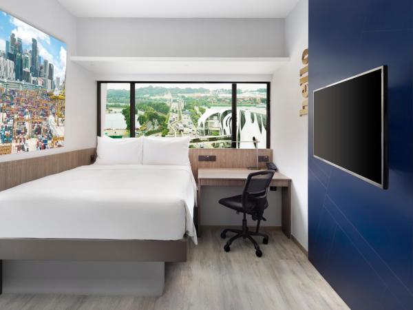 Travelodge Harbourfront Singapore : photo 5 de la chambre hébergement lit queen-size sentosa