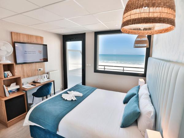 The Originals Boutique, Hôtel Neptune, Berck-sur-Mer (Inter-Hotel) : photo 5 de la chambre chambre double supérieure - vue sur mer