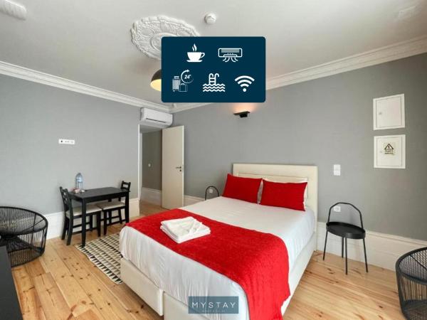 MyStay Porto Bolhão - Pool & Garden : photo 2 de la chambre chambre double