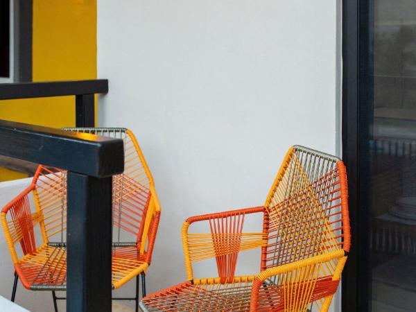 Casa del Solar Centro Cozumel - Wifi gratuito Fibra Óptica 200 Mbps : photo 8 de la chambre chambre lit queen-size