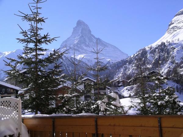 Artist Apartments & Hotel Garni : photo 1 de la chambre appartement (4 adultes) - vue sur mont cervin