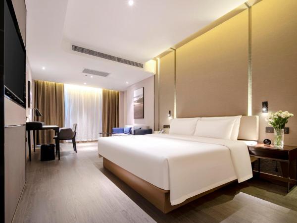 Atour Hotel Wuhan Guanshan Avenue Guanggu Software Park : photo 1 de la chambre chambre double supérieure