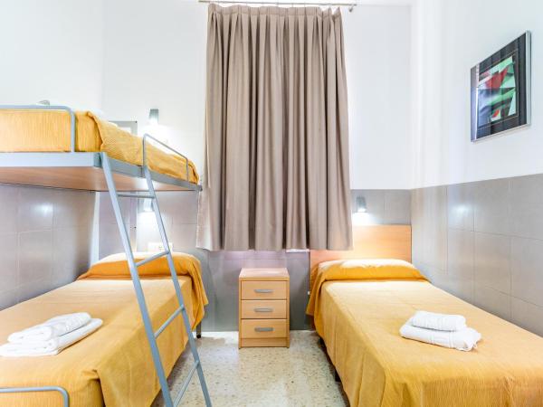 Albergue Inturjoven Malaga : photo 7 de la chambre chambre triple avec salle de bains