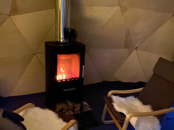 Pandomes Aurora Igloo Hotel : photo 5 de la chambre tente