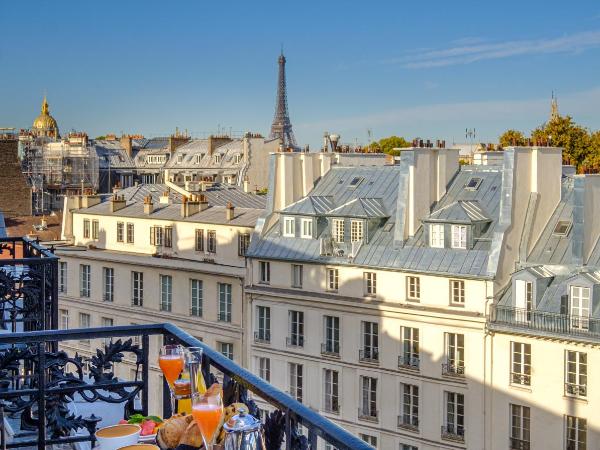 Hôtel Pont Royal Paris : photo 1 de la chambre suite junior eiffel