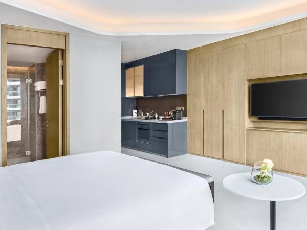 Oakwood Apartments Sanya : photo 5 de la chambre studio deluxe - vue sur océan 