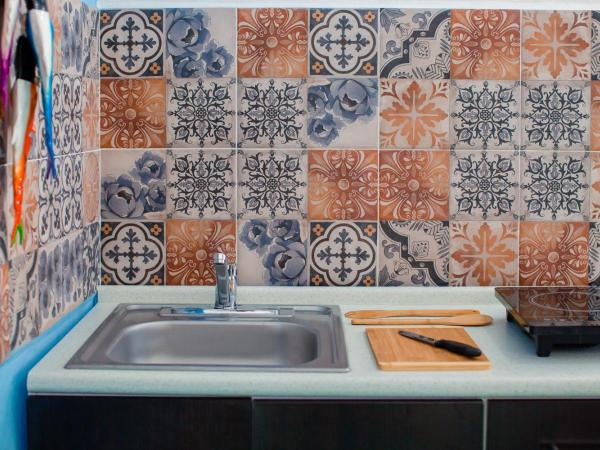 Casa del Solar Centro Cozumel - Wifi gratuito Fibra Óptica 200 Mbps : photo 3 de la chambre appartement - rez-de-chaussée