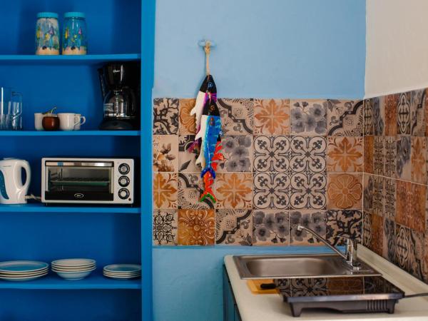 Casa del Solar Centro Cozumel - Wifi gratuito Fibra Óptica 200 Mbps : photo 5 de la chambre appartement - rez-de-chaussée