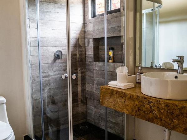 Ikarus Costa Mujeres Eco Lodge Sunset View : photo 6 de la chambre chambre double avec salle de bains privative