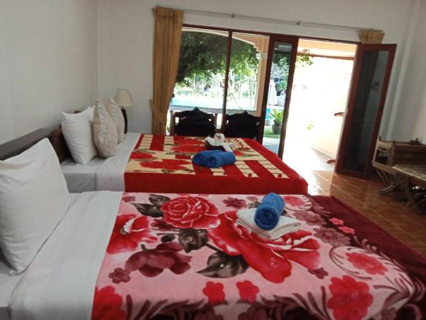 Happy Lagoon Bungalow : photo 10 de la chambre bungalow - vue sur piscine (3 adultes)