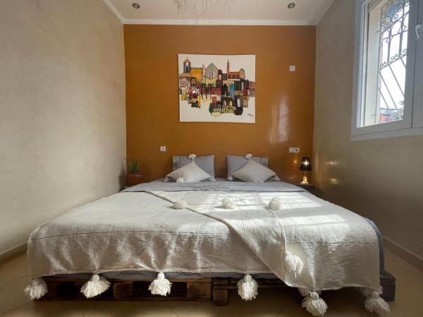 Fleur de cactus, Guesthouse, Tamraght : photo 3 de la chambre chambre lit king-size