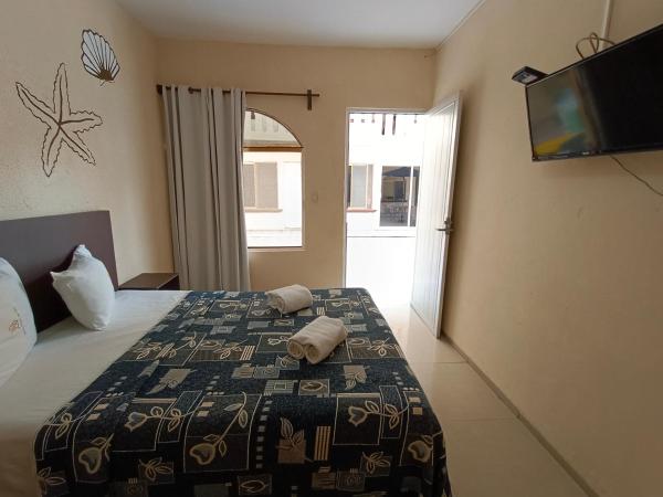 Hotel Playa de Oro - Enfrente de WTC y Plazas Comerciales : photo 6 de la chambre chambre lit king-size