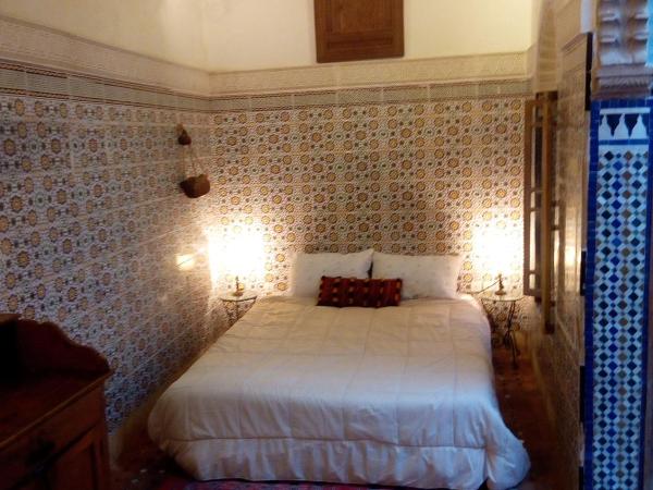 Riad Kasbah : photo 5 de la chambre chambre double deluxe (2 adultes + 1 enfant)