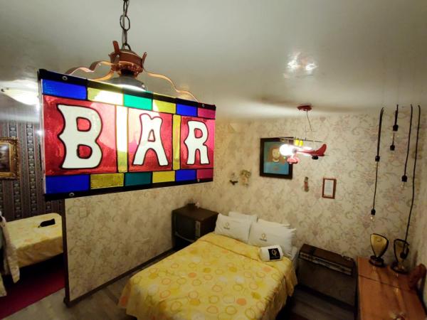 Hotel Temático Casa Puebla : photo 5 de la chambre chambre double avec 2 lits doubles