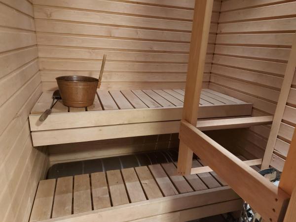 Polar Star Moonlight Apartments : photo 9 de la chambre appartement avec sauna