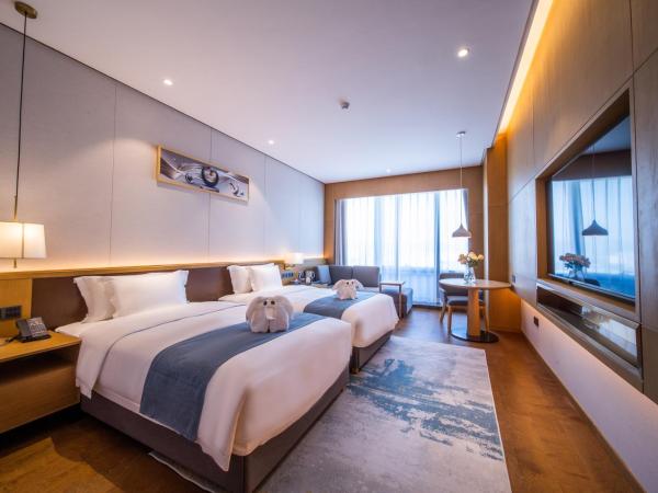Howard Johnson by Wyndham Lanting Hotel Ningbo : photo 1 de la chambre superior twin room with two twin beds, non-smoking