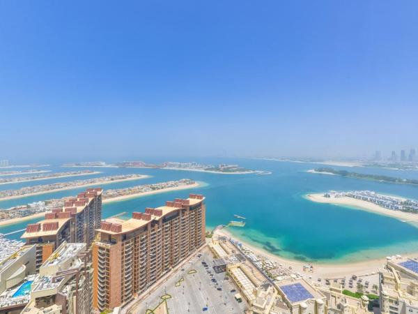 Ultra Luxury Palm Tower with Shared 5 Star Hotel Facilities : photo 2 de la chambre suite - vue sur mer