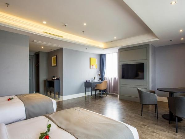 LanOu Hotel Wuhan CapitaMall Wusheng Road Metro Station : photo 6 de la chambre executive twin room