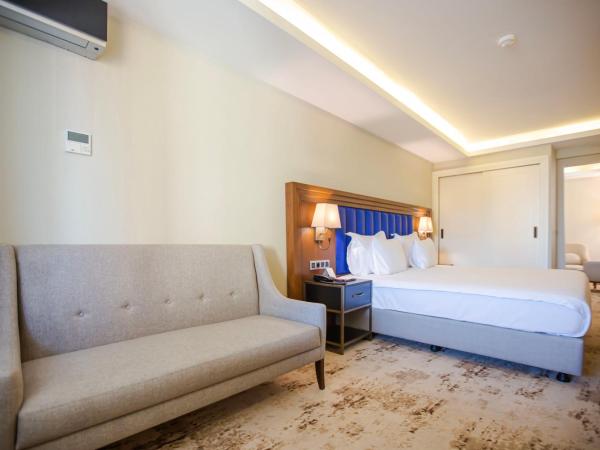 Ramada Plaza Sultanahmet : photo 4 de la chambre suite d'angle avec lit king-size et balcon