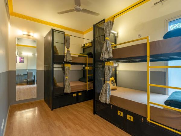 The Hosteller Delhi : photo 3 de la chambre deluxe - bed in 4 bed mixed dormitory