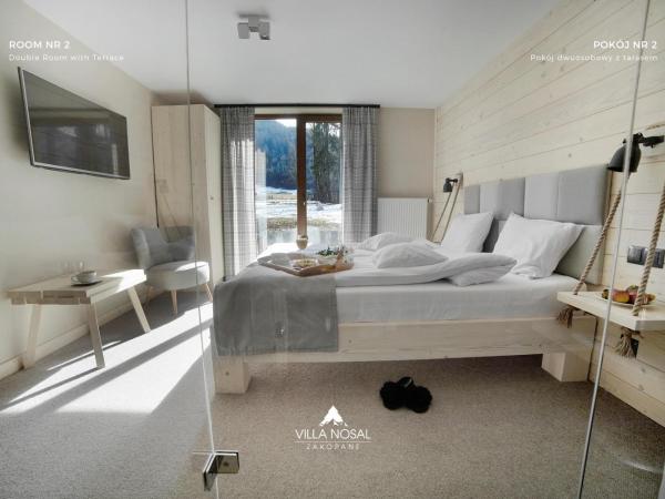VILLA NOSAL - Zakopane : photo 7 de la chambre chambre double avec terrasse