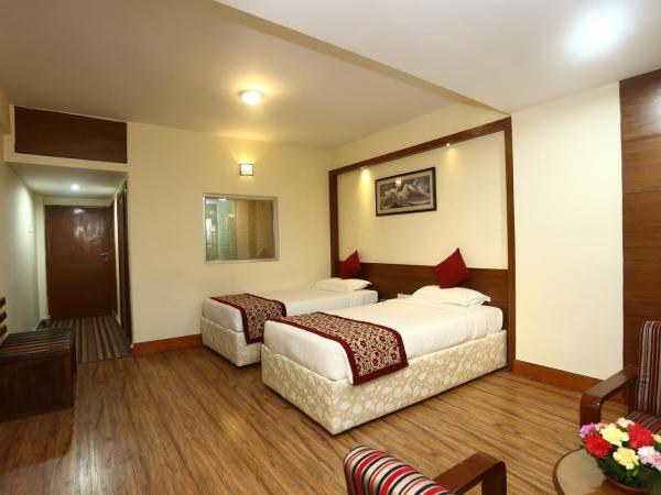Hotel Woodland Kathmandu : photo 8 de la chambre chambre deluxe double ou lits jumeaux