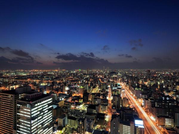 Hotel Monterey Grasmere Osaka : photo 5 de la chambre chambre double - vue sur ville - non-fumeurs