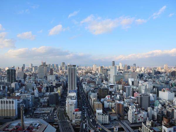 Hotel Monterey Grasmere Osaka : photo 4 de la chambre chambre double - vue sur ville - non-fumeurs