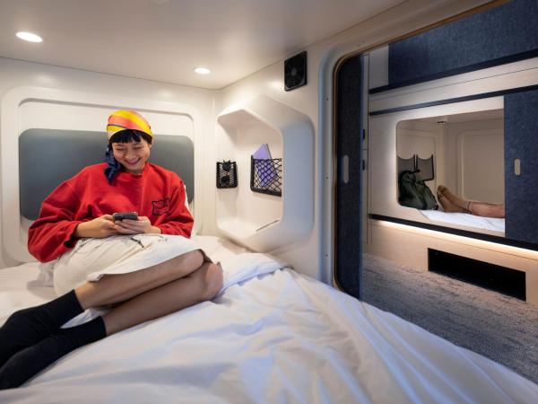 LyLo Auckland : photo 2 de la chambre capsule simple privée dans dortoir pour 10 personnes