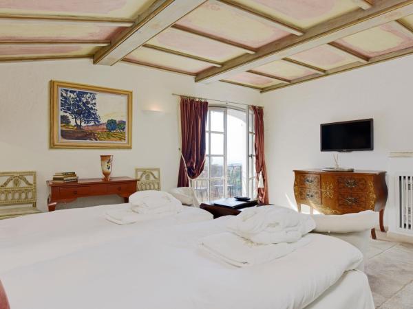 Château Le Cagnard : photo 7 de la chambre chambre double deluxe avec balcon