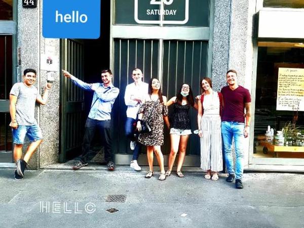 Central Hostel Milano : photo 7 de la chambre chambre triple avec salle de bains commune