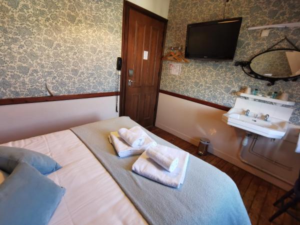 Hotel La Résidence Manoir De La Salamandre : photo 1 de la chambre chambre double avec salle de bains commune
