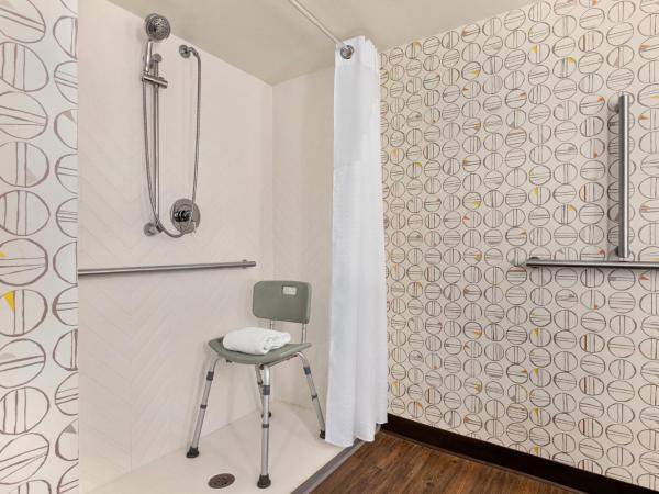 Holiday Inn Orlando International Airport, an IHG Hotel : photo 3 de la chambre chambre lit king-size adaptée aux personnes malentendantes - douche accessible en fauteuil roulant