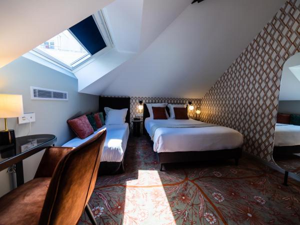 Hôtel Paulette Rouen Centre Cathédrale : photo 3 de la chambre chambre triple