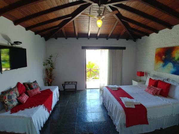 Pousada Vila do Sol : photo 3 de la chambre chambre familiale - vue sur mer