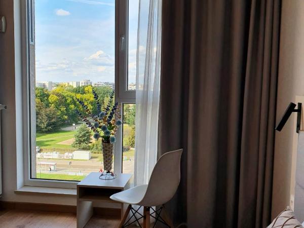 Warsaw Apartments - Luxury Top-view Aparthotel : photo 2 de la chambre appartement supérieur