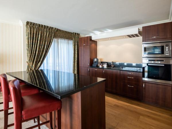 Royal Plaza Montreux : photo 7 de la chambre suite présidentielle avec terrasse et vue sur le lac