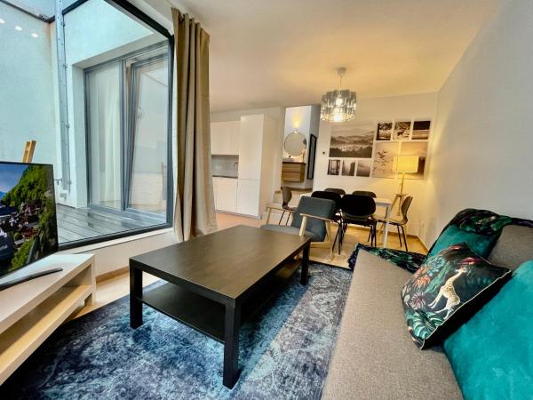 OneLuxStay near Fashion District : photo 2 de la chambre appartement 2 chambres