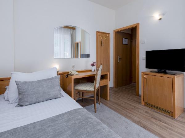 Hotel Splendid : photo 3 de la chambre chambre simple standard avec un balcon et une vue sur le parc